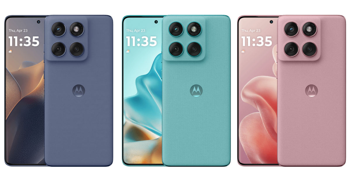 Moto Edge 60 Fusion colour options