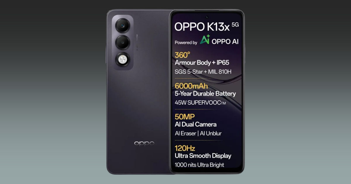 OPPO K13x