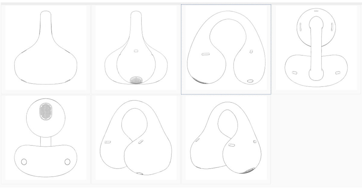 Realme clip-style earbuds