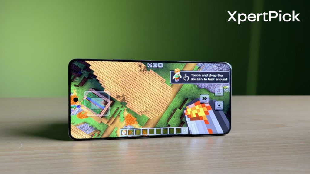 Realme P4 Power running Minecraft during gaming performance and frame rate testing